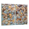 Pikkukuva 1 / 11: LASINEN LEIKKUULAUTA 2 x 30x52 MOSAIIKKI