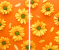 Miniatyrbillede 2 af 11: GLAS SKÆREBRÆT 2x 30x52 BLOMSTER