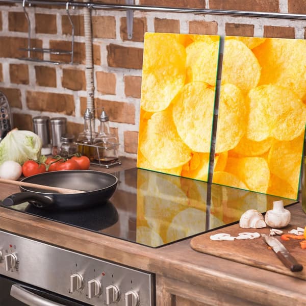 SKÄRBRÄDA I GLAS 2x 30x52 CHIPS