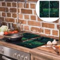 Miniatyrbild 5 av 11: SKÄRBRÄDOR I GLAS 2x 30x52 KVÄLL