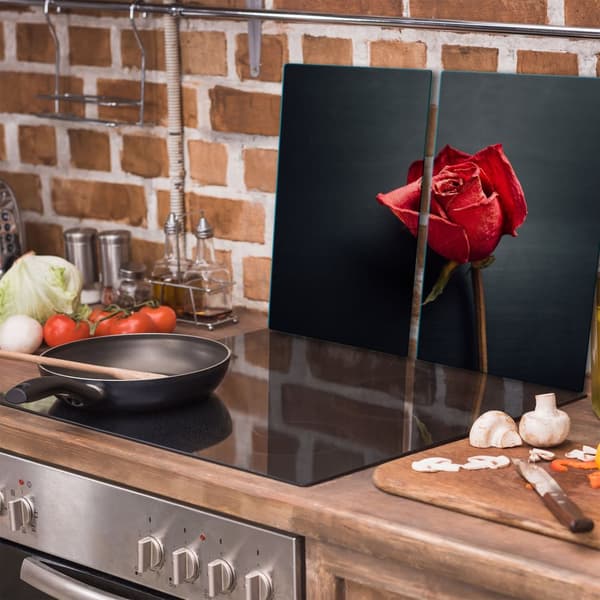 GLAS SKÆREBRÆT 2x 30x52 ROSE