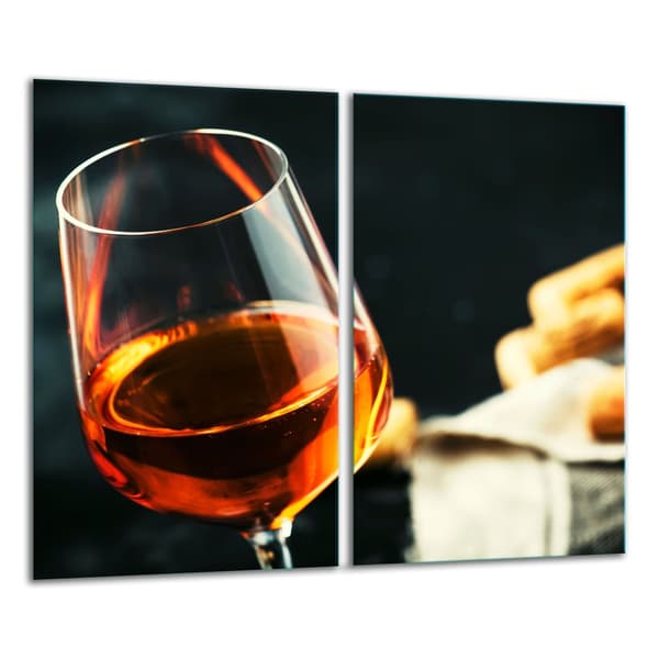 GLAS SKÆREBRÆT 2x 30x52 VIN