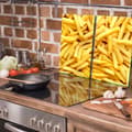 Miniatyrbild 3 av 11: SKÄRBRÄDA I GLAS 2x 30x52 POMMES FRITES