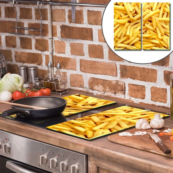 SKÄRBRÄDA I GLAS 2x 30x52 POMMES FRITES