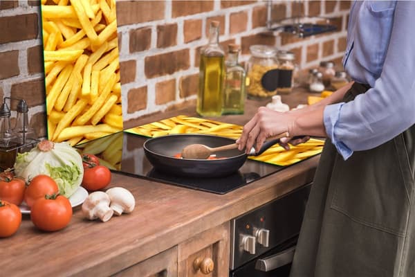 SKÄRBRÄDA I GLAS 2x 30x52 POMMES FRITES
