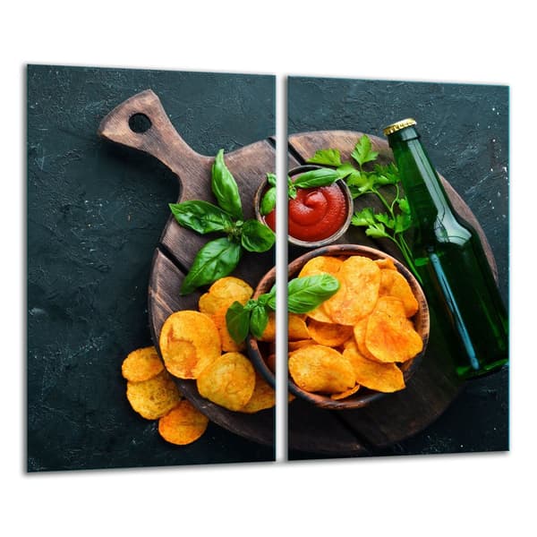 GLASSKÆREBRÆT 2x 30x52 CHIPS