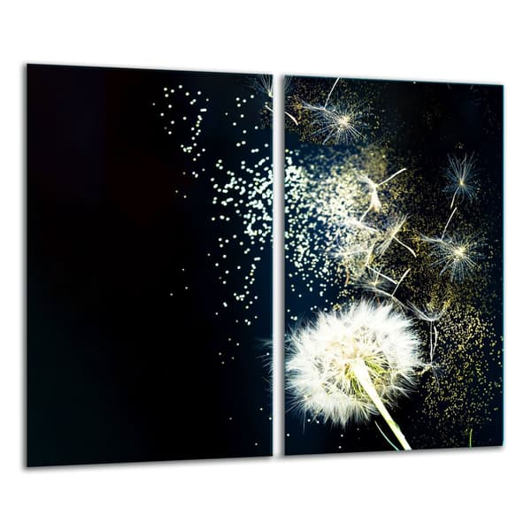 GLASSKÆREBRÆT 2x 30x52 SORT