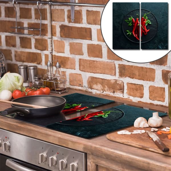 GLASSKÆREBRÆT 2x 30x52 CHILI