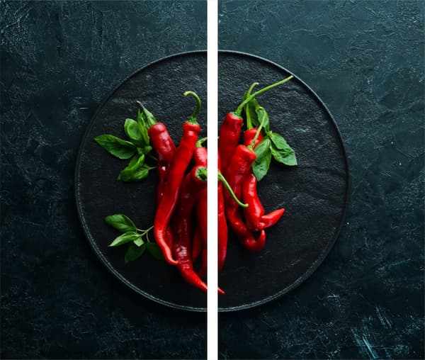 GLASSKÆREBRÆT 2x 30x52 CHILI