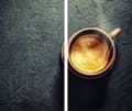 Miniatyrbillede 2 af 11: GLAS SKÆREBRÆT 2x 30x52 KAFFE