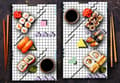 Miniatyrbild 7 av 11: GLAS SKÄRBRÄDA 2x 30x52 MÖNSTER