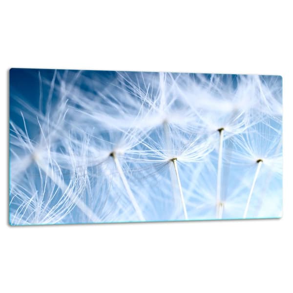 SKÄRBRÄDA I GLAS 52x30 BLOMMOR