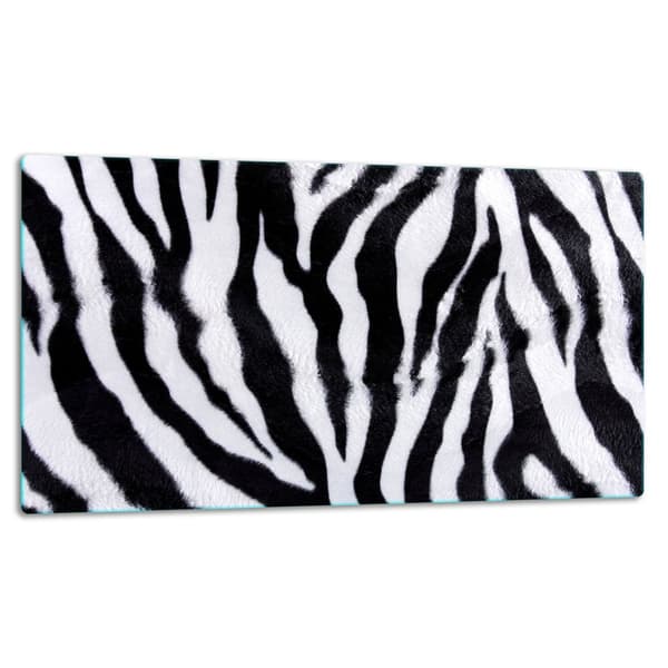 SKÄRBRÄDA I GLASPLATTA 52x30 ZEBRA