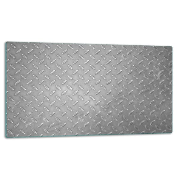 SKÄRBRÄDA I GLAS 52x30 GRÅ