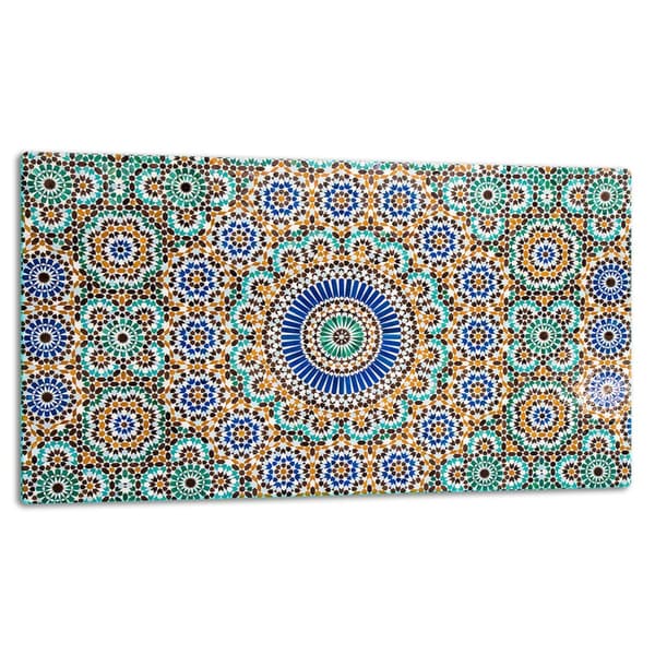 SKÄRBRÄDA I GLASPLATTA 52x30 MOSAIK