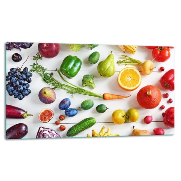 SKÄRBRÄDA I GLAS 52x30 FRUKT