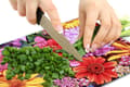 Miniatyrbild 8 av 11: SKÄRBRÄDA I GLAS 52x40 BLOMMOR