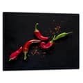Pikkukuva 1 / 11: LASILEIKKUULAUTA 52x40 CHILI-PAPRIKAT