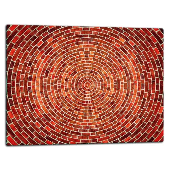 SKÆREBRÆT I GLAS 52x40 MOSAIK