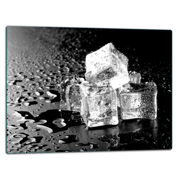 SKÄRBRÄDA I GLAS 52x40 ISSVART