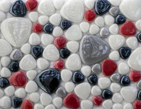 SKÄRBRÄDA I GLASPLATTA 52x40 MOSAIK