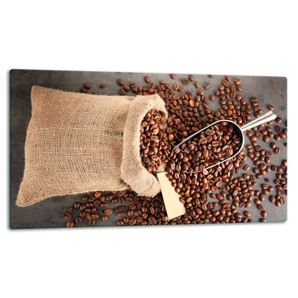 SKÄRBRÄDA I GLASPLATTA 52x30 KAFFE