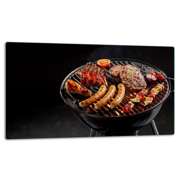 SKÄRBRÄDA I GLAS 52x30 MAT