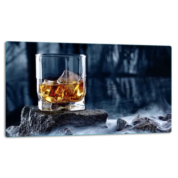 SKÄRBRÄDA I GLAS 52x30 WHISKY
