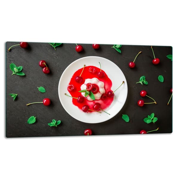 SKÄRBRÄDA I GLAS 52x30 MAT