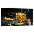 Miniatyrbild 1 av 11: SKÄRBRÄDA I GLAS 52x30 POMMES FRITES