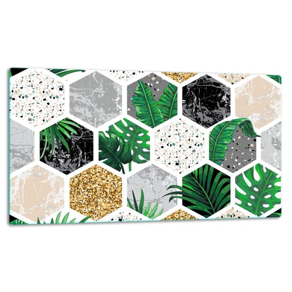SKÆREBRÆT I GLAS 52x30 MOSAIK