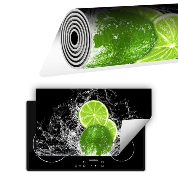 VINYLSPISÖVERDRAG? BORDSKIVA 90x52 Svart lime