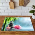 Miniatyrbild 5 av 7: VINYLSPISÖVERDRAG? BORDSKIVA 90x52 Grön blomma
