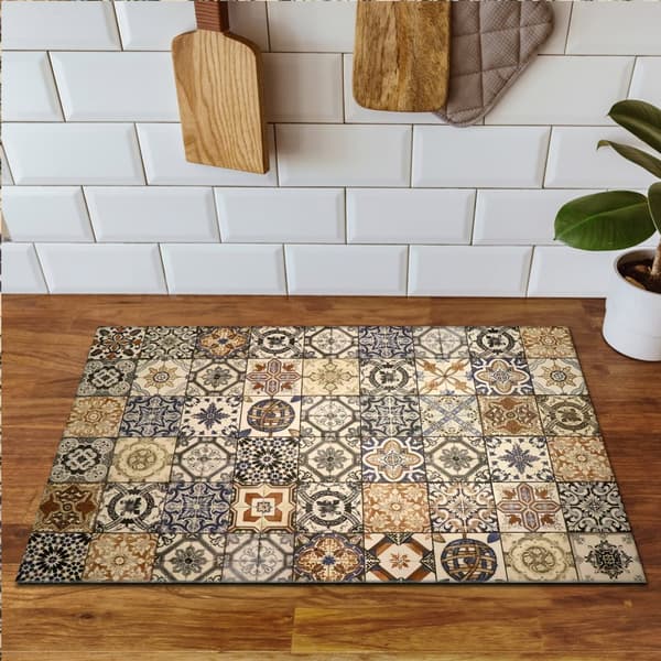 VINYYLILIESEN SUOJA? PÖYTÄLAATIKKO 90x52 Ruskea Mosaic