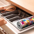 Miniatyrbillede 6 af 7: VINYL KOMFURBEDRÆKNING? BORDPLADE 90x52 Mosaik Træ