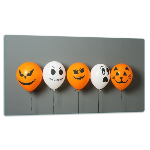 SKÆREBRÆT I GLAS 52x30 HALLOWEEN