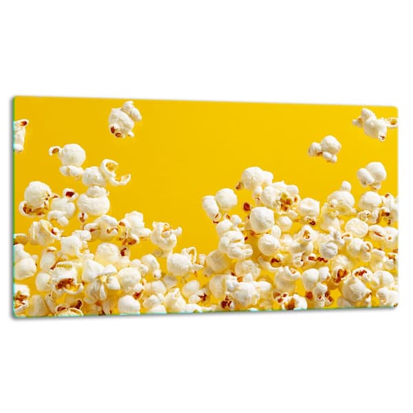 SKÆREBRÆT I GLASPLADE 52x30 POPCORN
