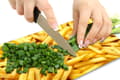 Miniatyrbillede 8 af 11: SKÆREBRÆT I GLAS 52x30 POMMES FRITES