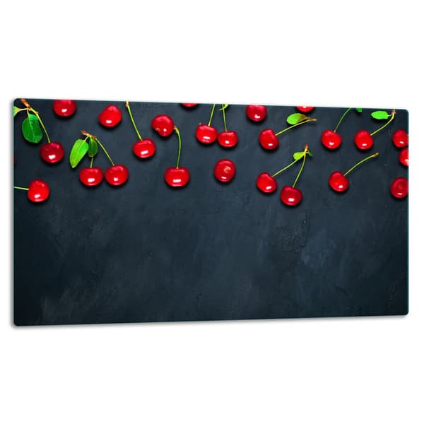 SKÄRBRÄDA I GLAS 52x30 FRUKT
