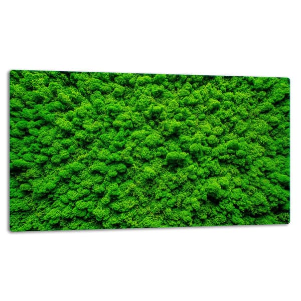 SKÄRBRÄDA I GLAS 52x30 GRÖN