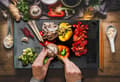 Miniatyrbild 3 av 11: SKÄRBRÄDA I GLAS 52x30 PAPRIKA