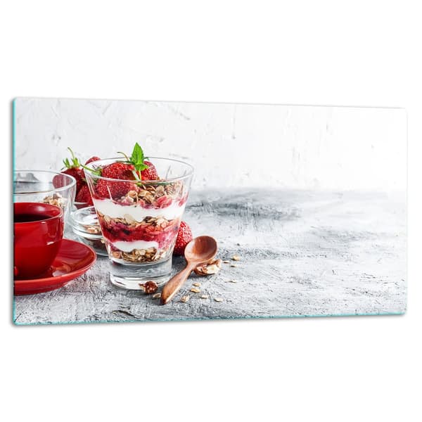 SKÆREBRÆT I GLAS 52x30 DESSERT