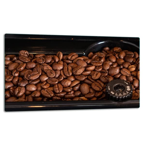 SKÄRBRÄDA I GLASPLATTA 52x30 KAFFE