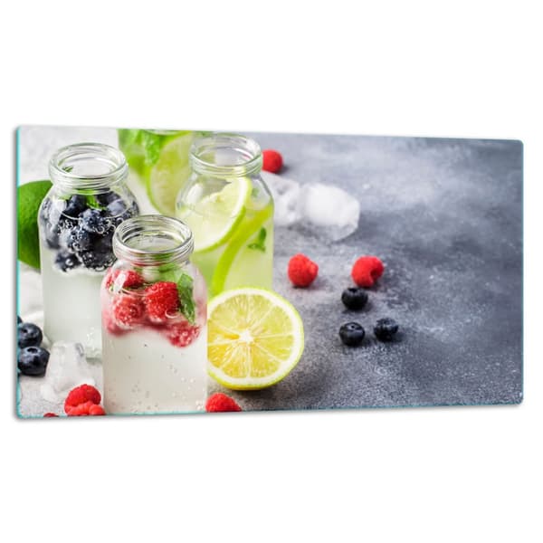 SKÄRBRÄDA I GLAS 52x30 FRUKT