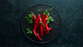 Miniatyrbild 2 av 11: SKÄRBRÄDA I GLAS 52x30 CHILI