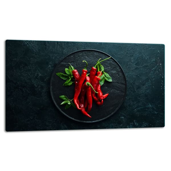 SKÄRBRÄDA I GLAS 52x30 CHILI