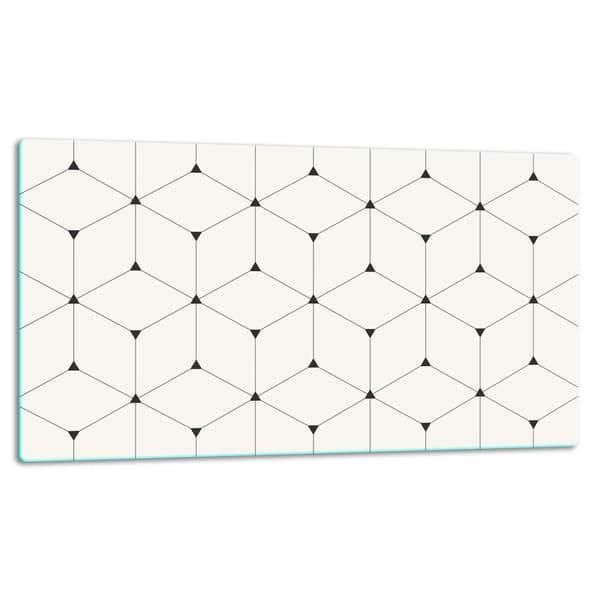 GLAS SKÆREBRÆT 52x30 MOSAIK