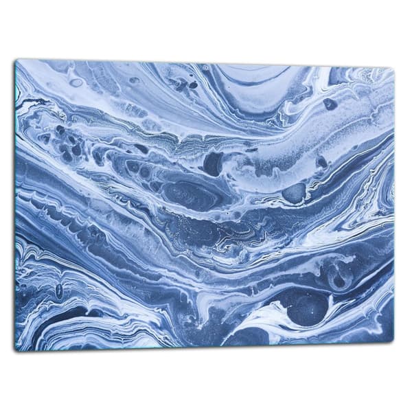 SKÄRBRÄDA I GLASPLATTA 52x40 MARMOR