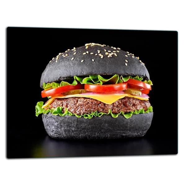 SKÄRBRÄDA I GLAS 52x40 BURGER