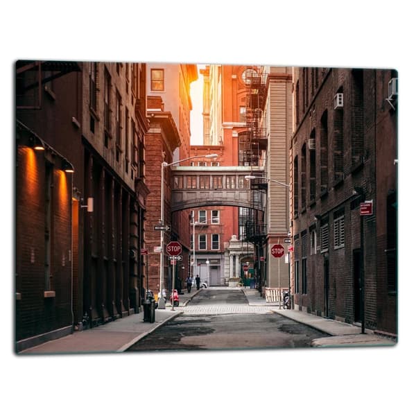 SKÆREBRÆT I GLAS 52x40 CITY
